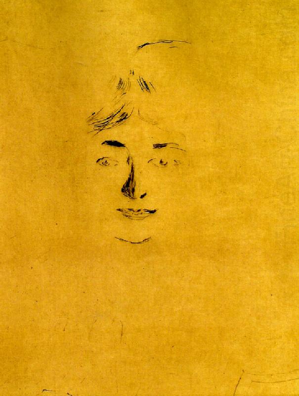 Edvard Munch signe thiel china oil painting image